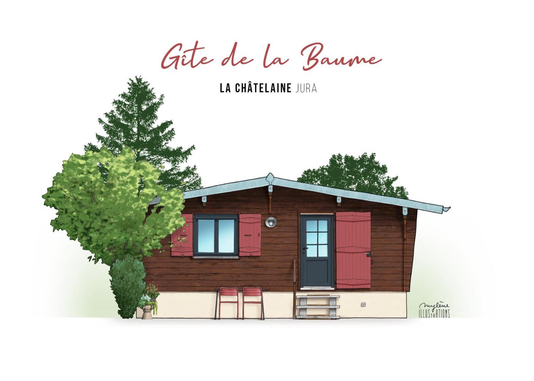 Chalet De La Baume La Chatelaine 外观 照片